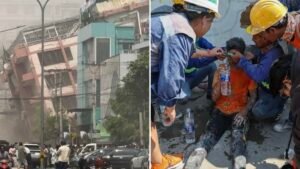 Un tremblement de terre d'une magnitude de 7,7 a frappé l'Asie du Sud-Est, provoquant des secousses ressenties de la Birmanie à la Chine, en passant par la Thaïlande. (Photo: X/K13News)