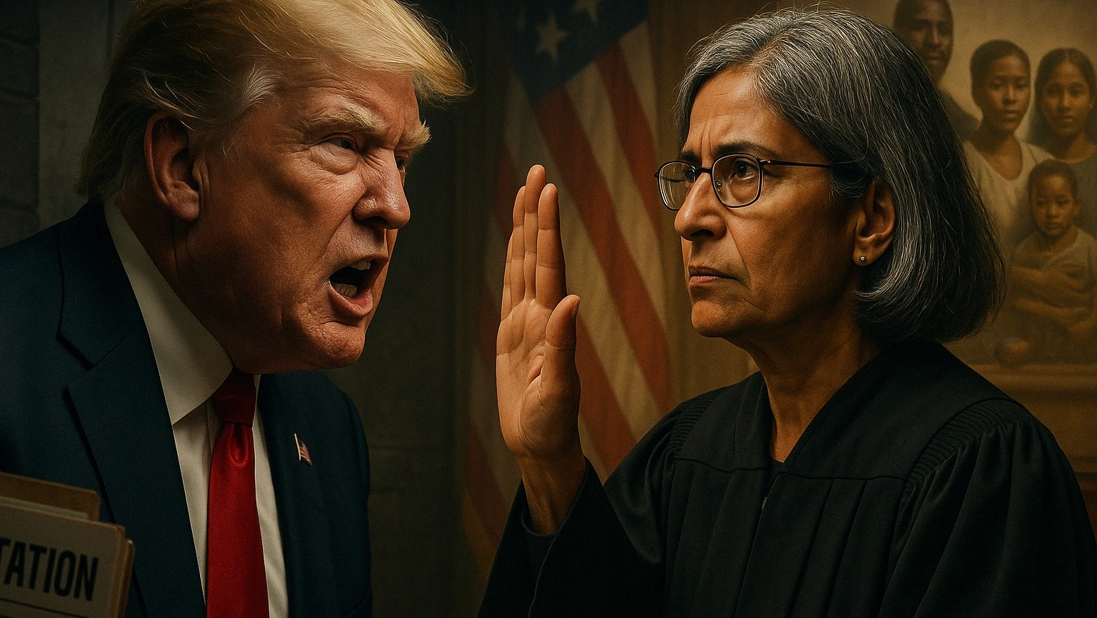 Une juge s’oppose à la décision de Trump de déporter les bénéficiaires du programme CHNV.