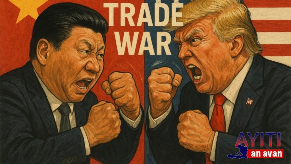 La Chine frappe fort : 34 % de taxes sur les produits américains