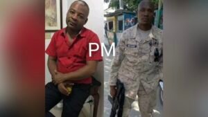 Jose Rony, issu de la 10ᵉ promotion de la PNH, et Job Sulnord, de la 11ᵉ promotion, assassinés.