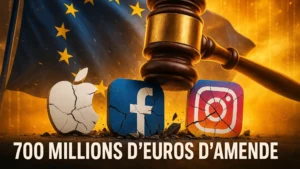700 millions d’euros d’amende : Apple et Meta sanctionnées par la justice européenne