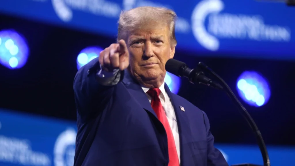 Le président américain Donald Trump. (Photo publiée sur son compte X)