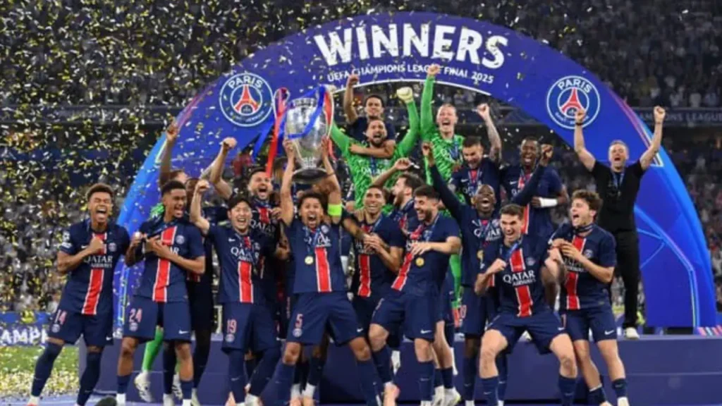 Paris explose de joie : le PSG écrase l’Inter et remporte la Ligue des champions !