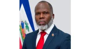 Frinel Joseph, membre du Conseil présidentiel de transition (photo tirée de son profil X).