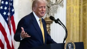 Le président américain Donald Trump à la Maison Blanche le 22 juillet 2025 AFP ANDREW CABALLERO-REYNOLDS