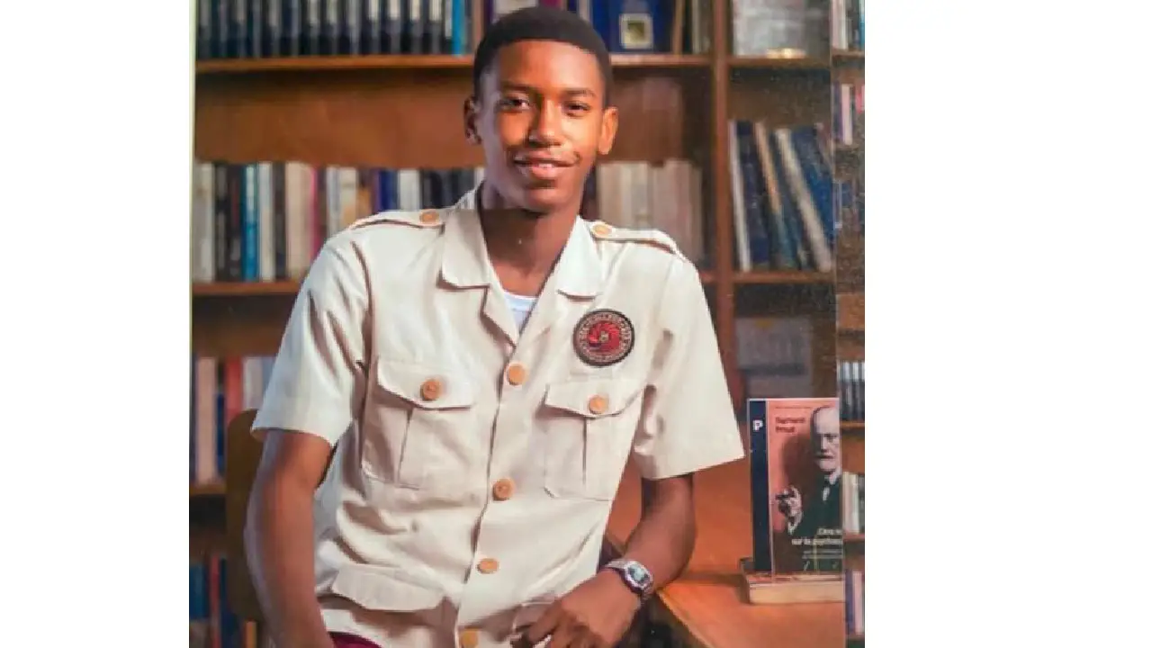 Zamy Wanderson, jeune bachelier tué lors d'un sit-in. (Photo publiée par Le Nouvelliste)