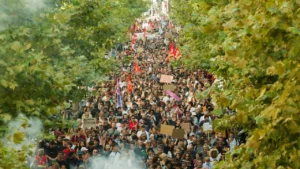 A Marseille, ce 10 septembre. (Patrick Gherdoussi/Libération)