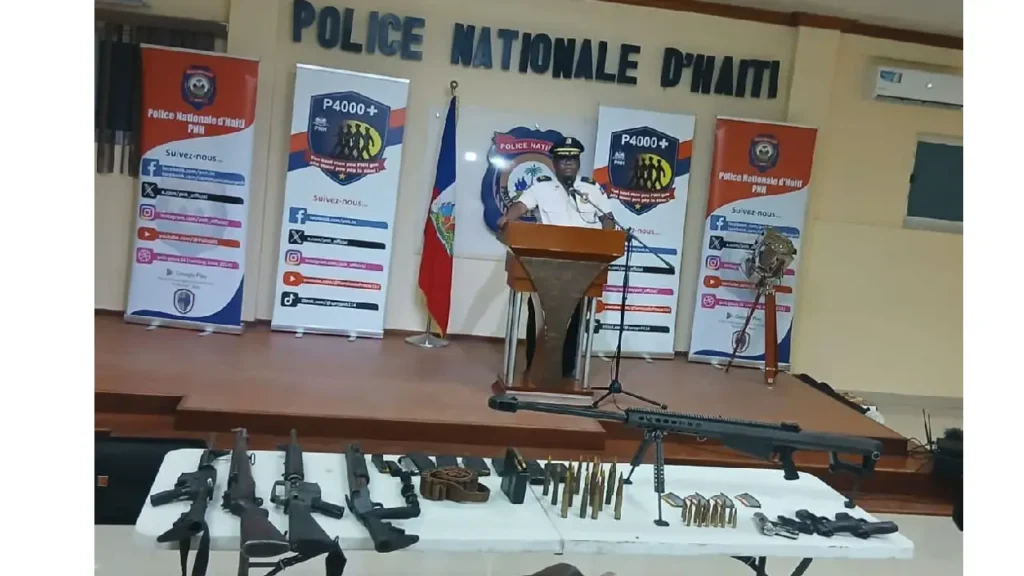 Opération choc à Croix-des-Bouquets : hélicoptère détruit, arme lourde saisie