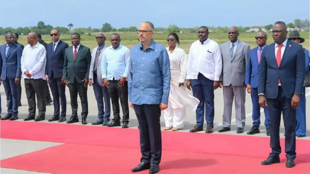 Image tirée du compte officiel de la Primature Haïtienne.
