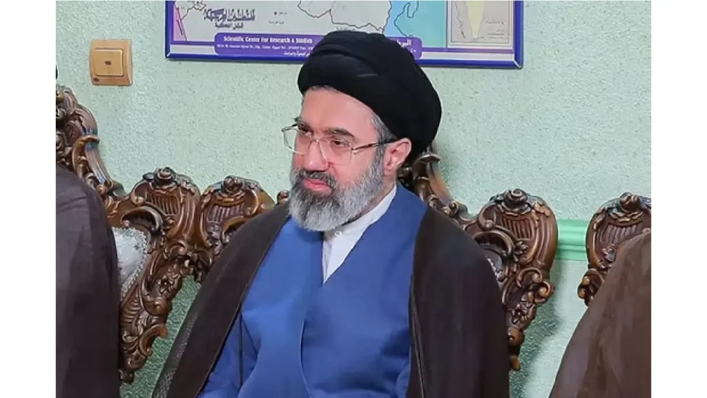 Mojtaba Khamenei, fils de l’ayatollah Ali Khamenei, à Téhéran, le 30 octobre 2024. KHAMENEI.IR/AFP