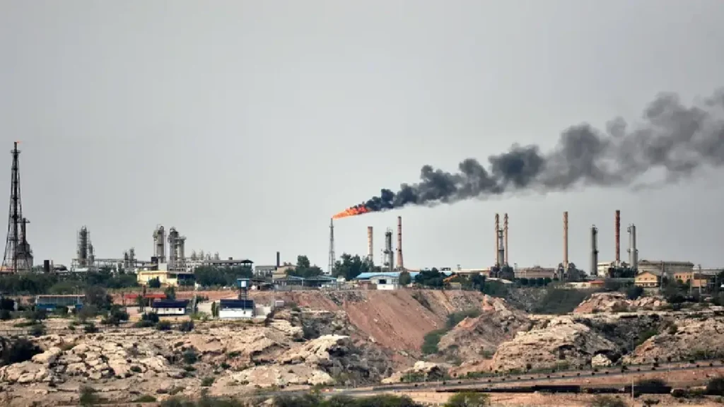 Le terminal pétrolier de l'île de Kharg, au large de l'Iran dans le golfe Persique, le 12 mars 2017 (photo d'illustration). © FATEMEH BAHRAMI / ANADOLU AGENCY / ANADOLU VIA AFP