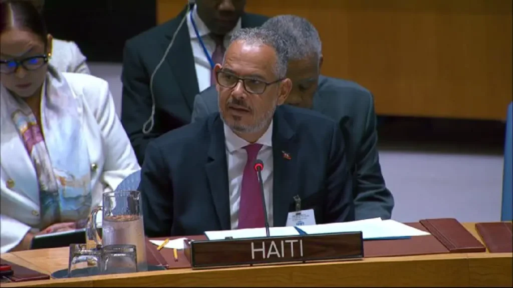 M. Alix Didier Fils-Aimé, Premier Ministre d’Haïti. Photo publiée sur la page de l'ONU.