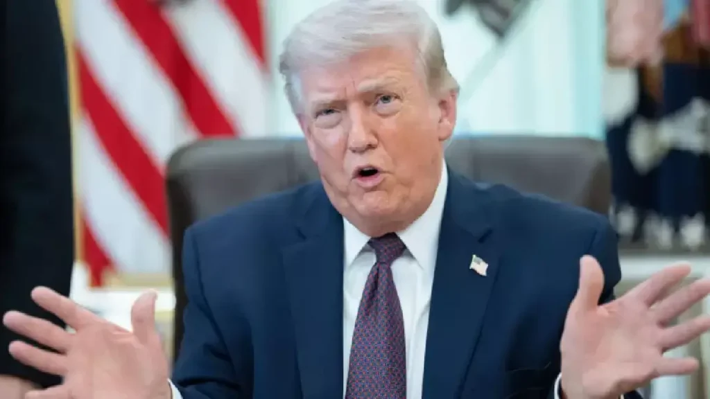 Donald Trump reproche aux Européens de ne pas avoir contribué à sécuriser le détroit d'Ormuz. - Aaron Schwartz - Pool via CNP/DPA/SIPA