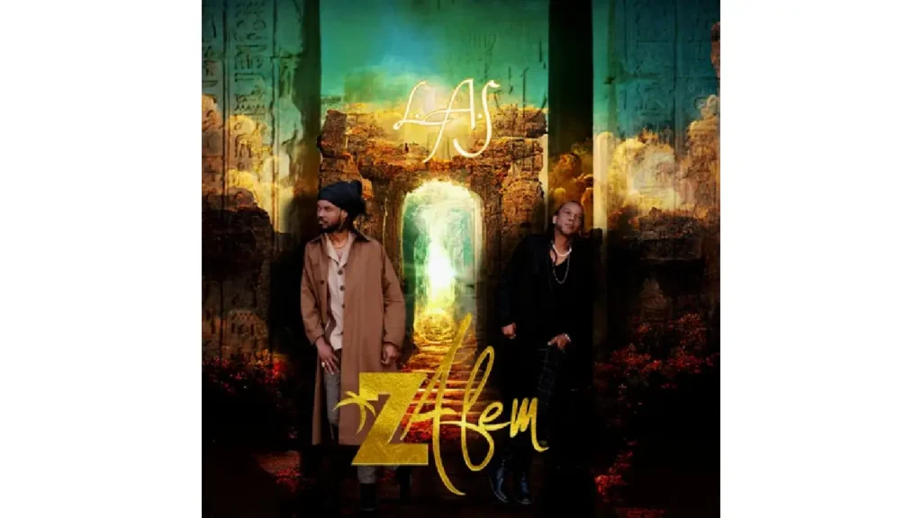 Pochette du premier album de Zafem, LAS. Photo tirée de "Le Nouvelliste".