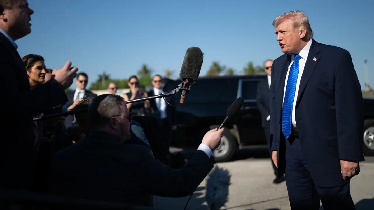 "J'accepte de suspendre les bombardements et les attaques contre l'Iran pendant deux semaines", a déclaré le président américain sur sa plateforme, Truth Social, un peu plus d'une heure avant l'expiration de son ultimatum, fixé le 7 avril à 20h (heure de la côte Est des États-Unis) - Crédits : The White House / Flickr