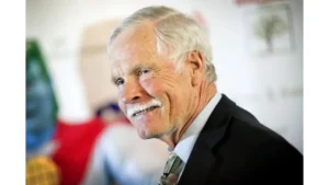 Photo: David Goldman Archives Associated Press Le magnat des médias Ted Turner lors d’un gala de bienfaisance, en décembre 2013, à Atlanta.