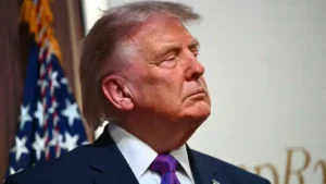 PHOTO KENT NISHIMURA, AGENCE FRANCE-PRESSE Le président Donald Trump