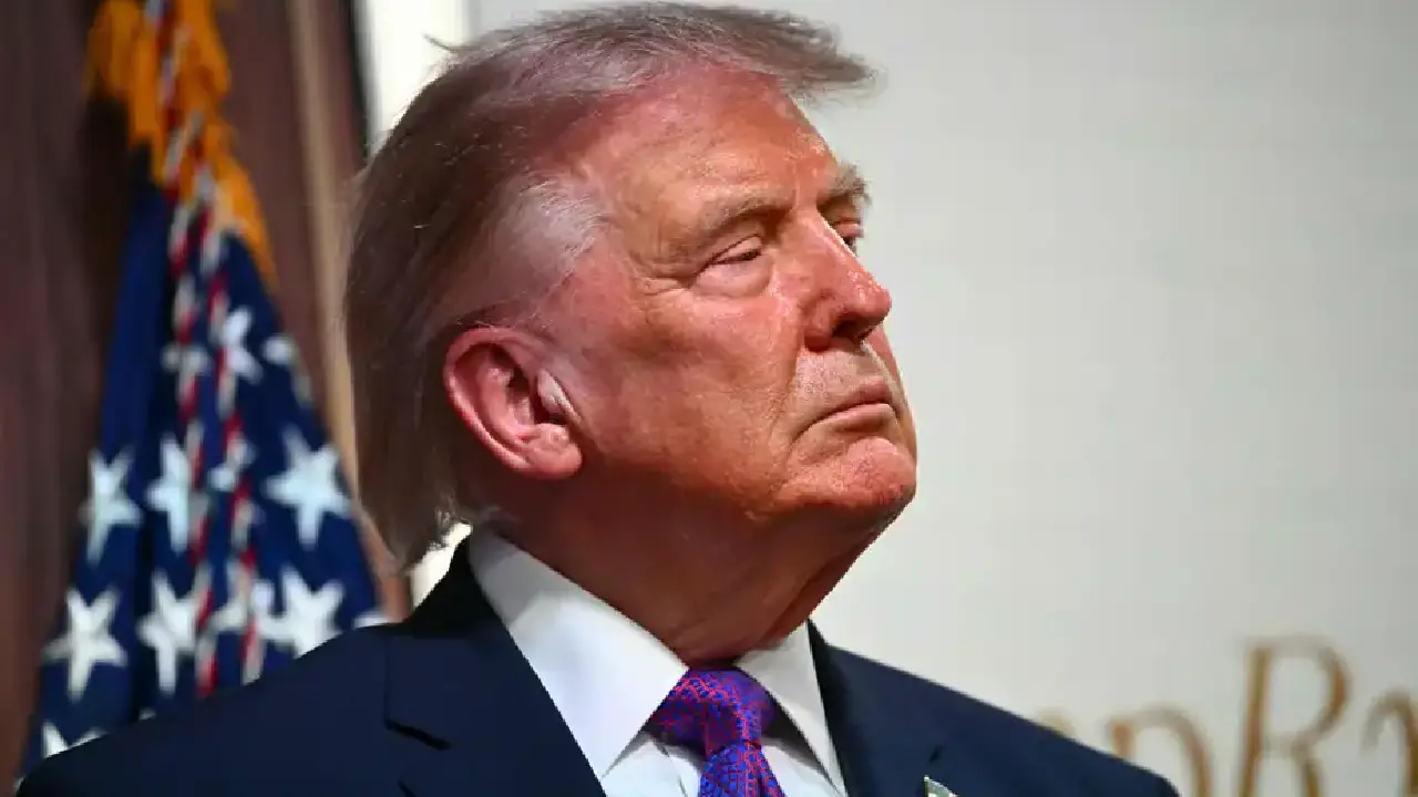 PHOTO KENT NISHIMURA, AGENCE FRANCE-PRESSE Le président Donald Trump