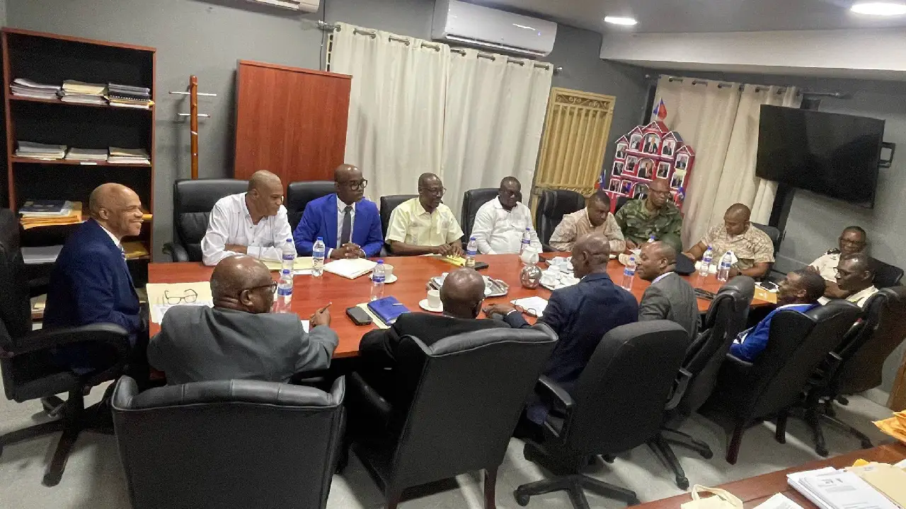 Photo publiée sur la page Facebook MENFP HAITI Officiel.