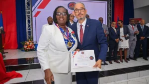 Photo publiée sur la page X de la Primature haitienne.