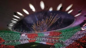 Le mythique stade Aztèque de Mexico (87 523 places), qui accueille le match d’ouverture, ce jeudi soir, entre le Mexique et l’Afrique du Sud. | RODRIGO OROPEZA / GETTY IMAGES VIA AFP