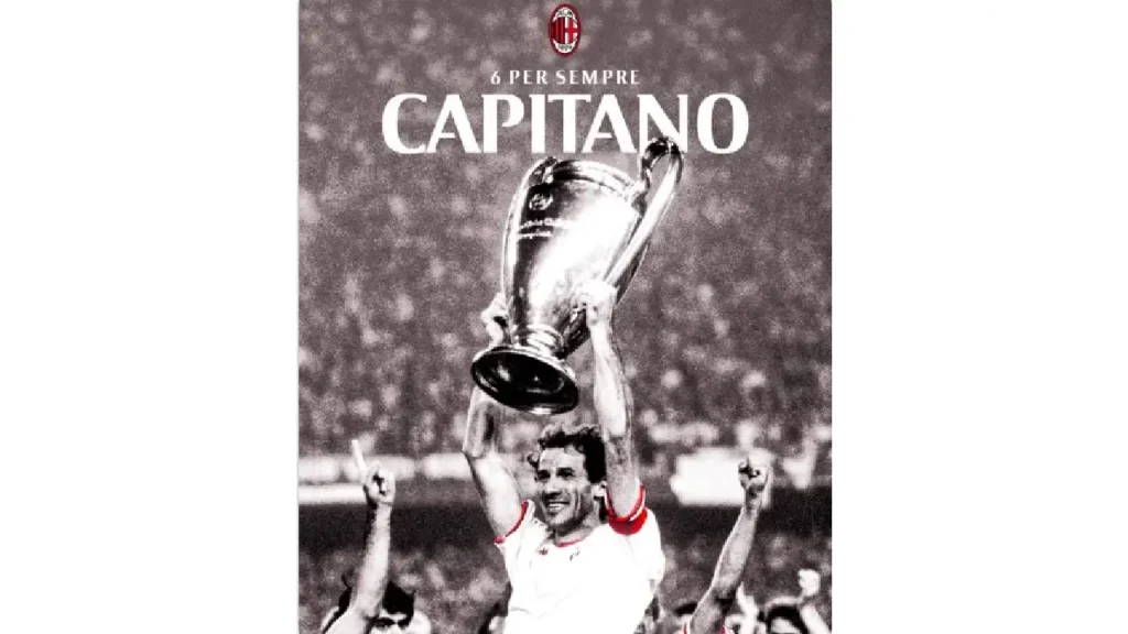 L'ancienne star du Milan AC et du football mondial, Franco Baresi, tire sa révérence. @acmilan