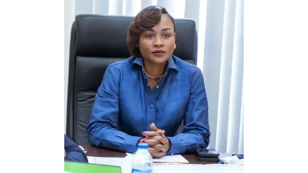 Lovely François, Directrice générale de l’Office National d’Assurance-Vieillesse (ONA). Crédit photo : @FrancoisLo05