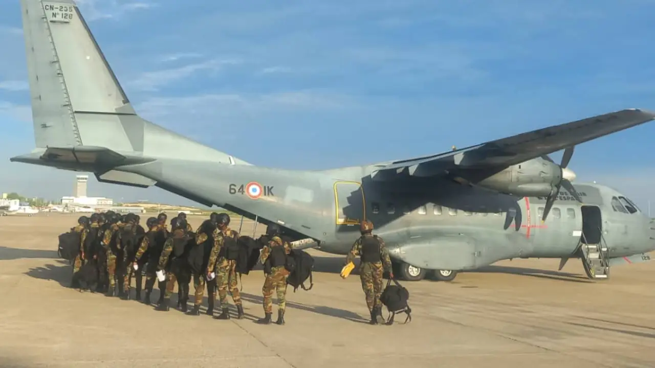 25 militaires des FAD’H partent en Martinique pour une formation au sein de l’armée française