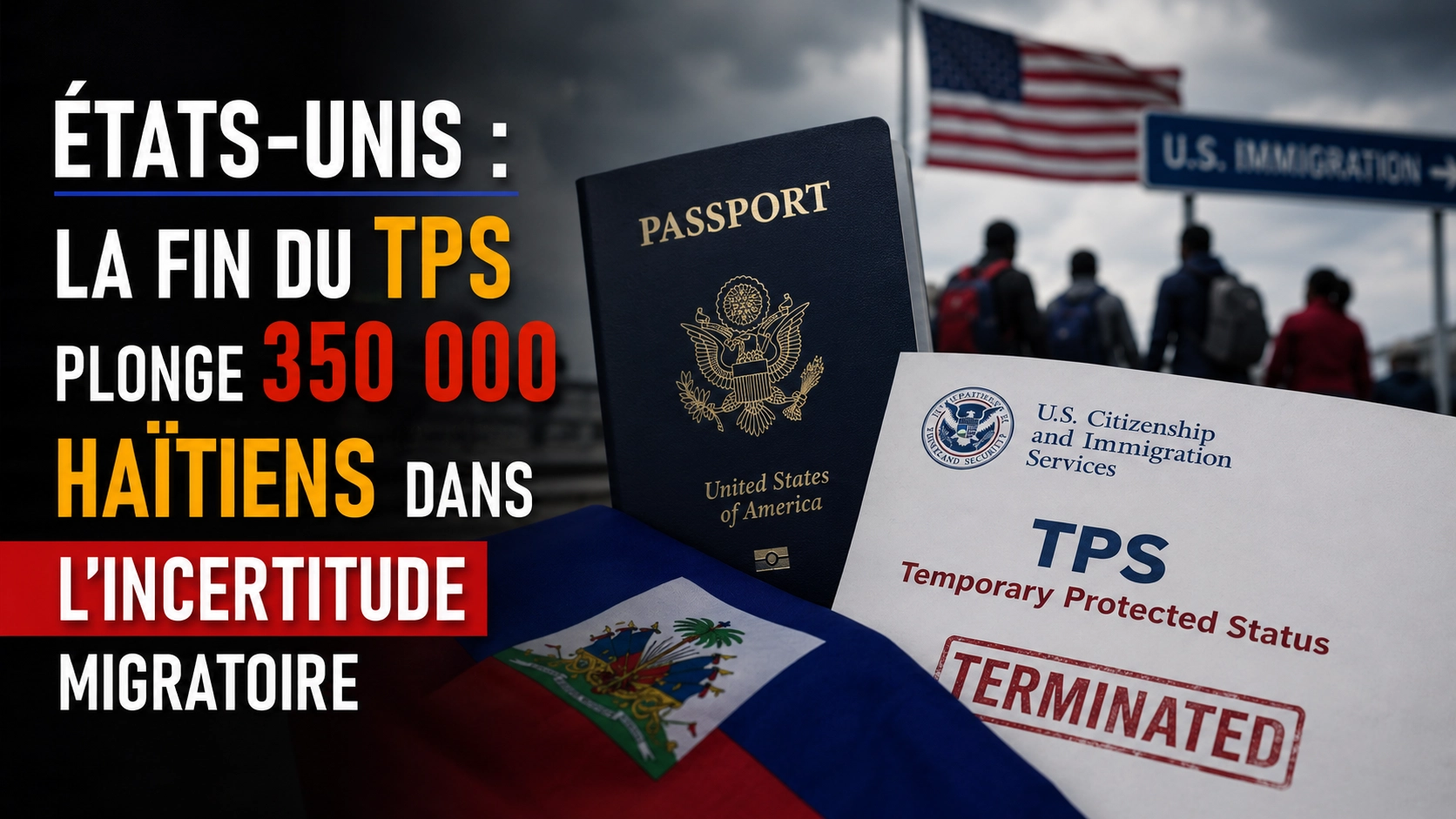 États-Unis : la fin du TPS plonge 350 000 Haïtiens dans l’incertitude migratoire